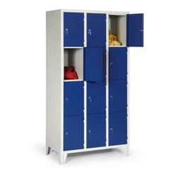 Classico Fächerschrank mit Füßen mit 12 Fächern