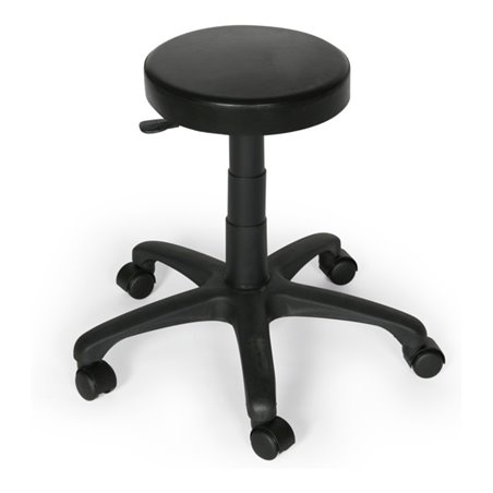 Taurosit Ergonomischer Arbeitshocker Taurosit PU-Schaum mit Rollen