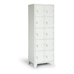 Classico Fächerschrank mit Füßen mit 10 Fächern