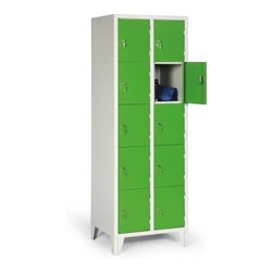 Classico Fächerschrank mit Füßen mit 10 Fächern