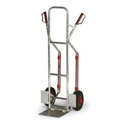 Taurotrade Aluminium-Stapelkarre groß klappbare Schaufel