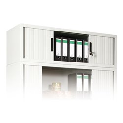 Taurotrade Aufsatzschrank mit Rollladentüren ohne Fachboden