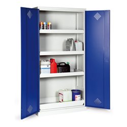 Taurotrade Umweltschrank zweitürig mit 4 Wannen (inkl. Bodenwanne) 1950x950 mm