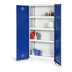 Taurotrade Umweltschrank zweitürig mit 4 Wannen (inkl. Bodenwanne) 1950x950 mm