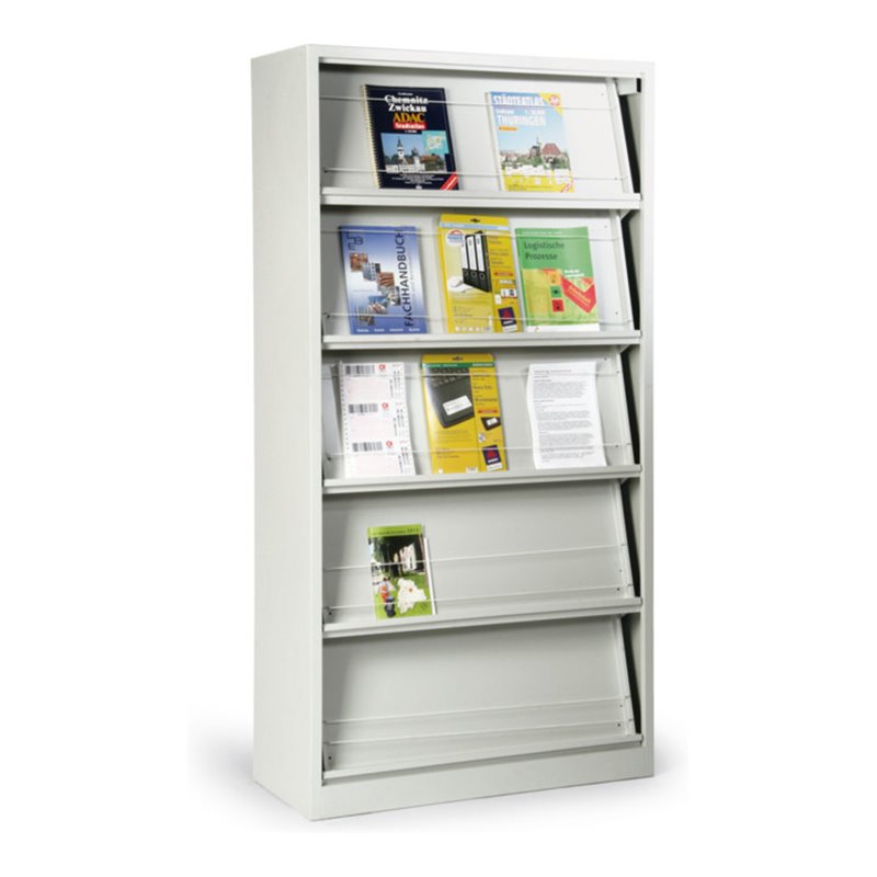 Taurotrade Prospektschrank mit 5 Prospektböden