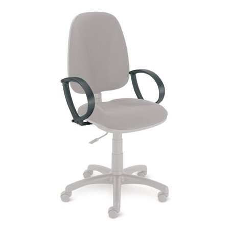 Taurosit Armlehnen schwarz für Modell Jupiter