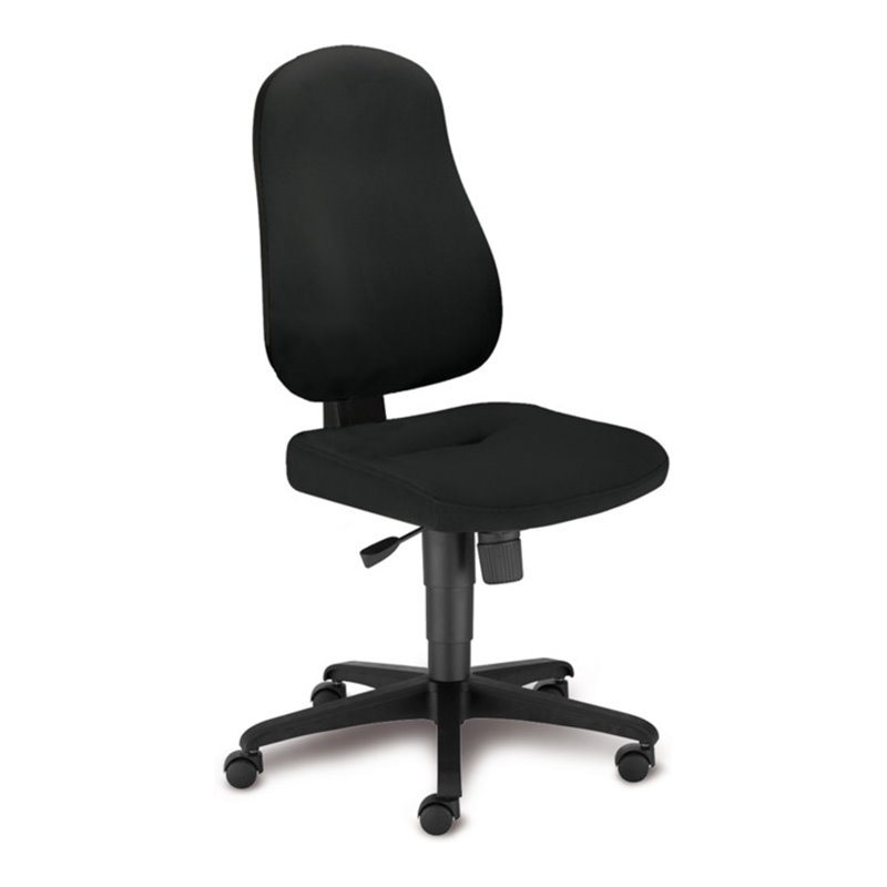 Taurosit Bürostuhl Bizzi ohne Armlehnen Bezug in Schwarz