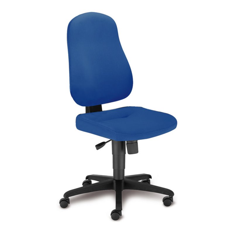 Taurosit Bürostuhl Bizzi ohne Armlehnen Bezug in Blau