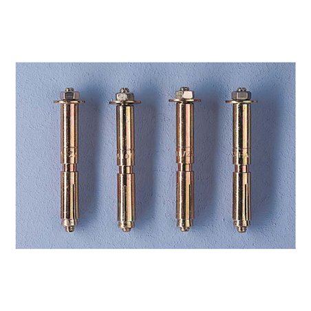 Meta Verdübelungsset Speed Rack verzinkt 4 Ankerbolzen + 8 Schrauben + Muttern