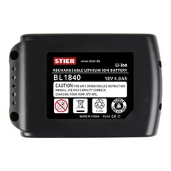 STIER Akku für Makita Typ BL1840, 4,0 Ah, 18 V