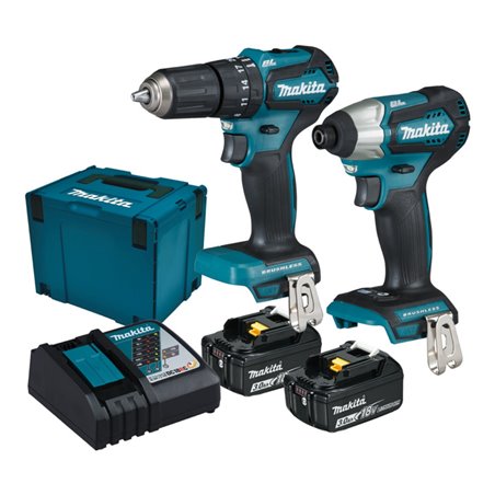 Makita Akkugeräteset 18V DLX2221JX2