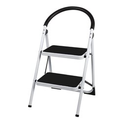 STIER Trittleiter mit 2 Stufen Tragfähigkeit 150 kg