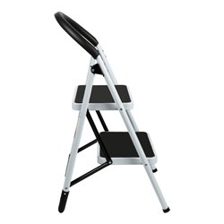 STIER Trittleiter mit 2 Stufen Tragfähigkeit 150 kg