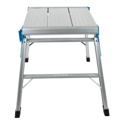 STIER Arbeitsplattform & Montageplattform klappbar Tragfähigkeit 150 kg DIN EN 14183
