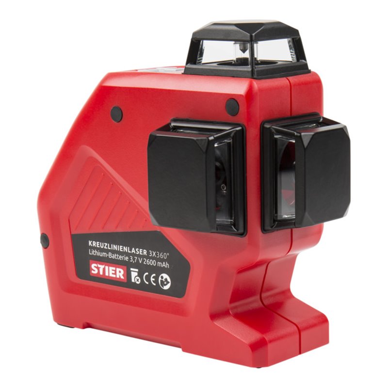 STIER Kreuzlinienlaser 3x360°