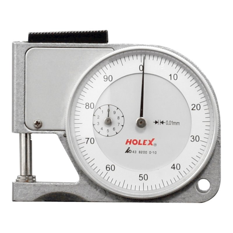 HOLEX Dickenschnellmesser mit Abhebetaste 0-10 mm