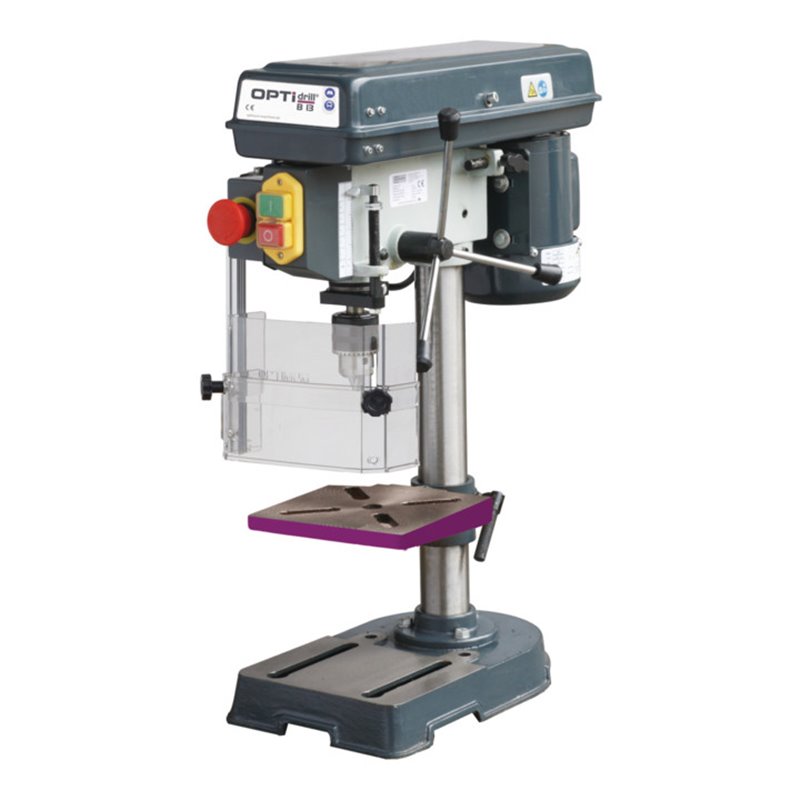 Optimum Tischbohrmaschine B 13 13mm B16 520-2620min-¹ OPTI-DRILL