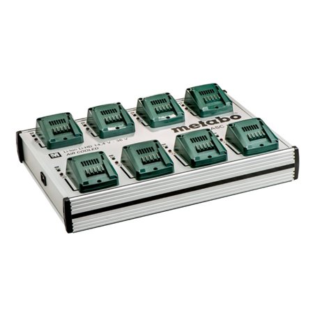 Metabo Ladestation ASC multi 8, 14,4-36 V, 'AIR COOLED', EU
