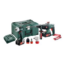 Metabo Akkuset Combo Set 2.3.3 18 V BS 18 LT Quick + KHA 18 LTX MetaLoc