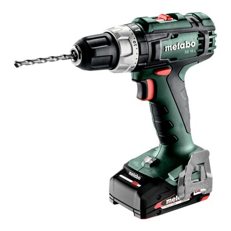 Metabo Akku-Schlagbohrschrauber SB 18 L metaBOX 145 18V 2x2Ah Li-Power + SC 30