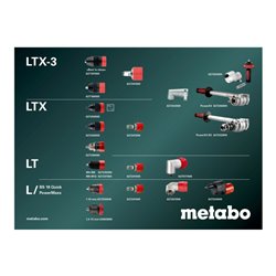 Metabo Akku-Bohrschrauber BS 18 L Quick metaBOX 145 18V 2x2Ah Li-Power + SC 30