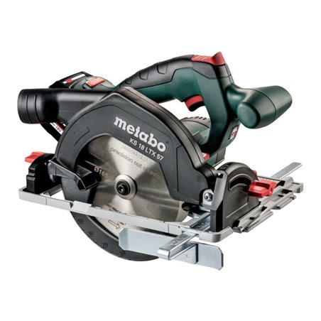 Metabo Akku-Handkreissäge KS 18 LTX 57 metaBOX 340 18V 2x5.2Ah Li-Power + ASC 55