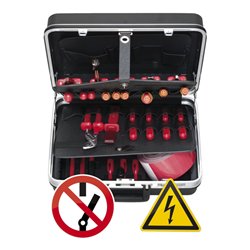 KS Tools Isolierter Werkzeugsatz für Hybridfahrzeuge, 51-teilig