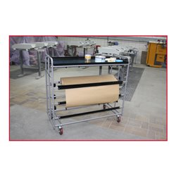 KS Tools Papierwagen mit 3 Ebenen