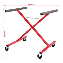 KS Tools Scheiben-Ablagetisch mit Rollen