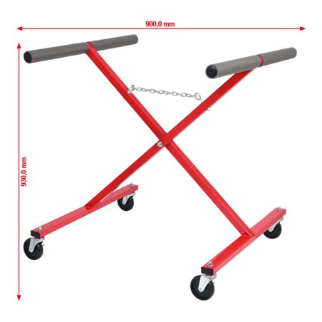 KS Tools Scheiben-Ablagetisch mit Rollen