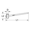 KS Tools Steinschlaghammer, 3000g