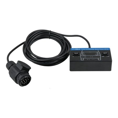 KS Tools 12V Zugwagentester / Prüfgerät für Anhängersteckdosen 13-polig