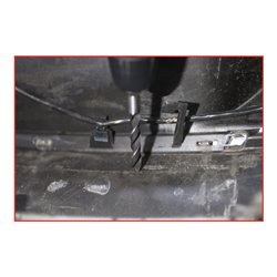 KS Tools Lochstanzen-Satz für PDC-Sensoren, 14-teilig