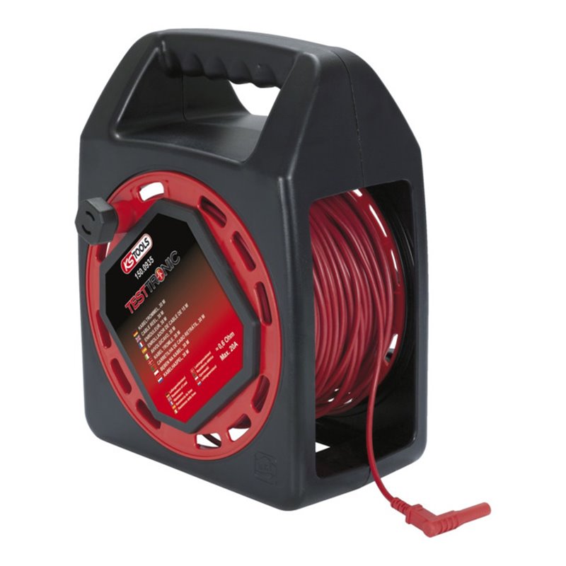 KS Tools Testronic Prüf-Kabeltrommel, 30m