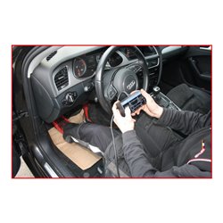 KS Tools 12V Zugwagentester / Prüfgerät für Anhängersteckdosen-Satz 7 + 13-polig, 2-teilig