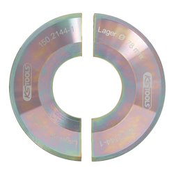 KS Tools Halbschalen-Satz, 2 tlg. (gold)