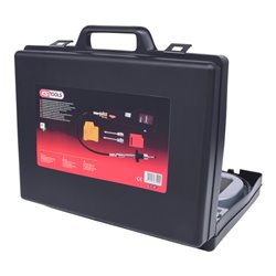 KS Tools Kompressions-Druckprüfgerät für Dieselmotoren mit Diagrammschreiber, 53-teilig