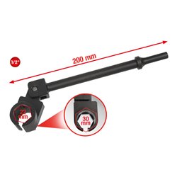 KS Tools Vibrations-Lambda-Sonden-Lösewerkzeug,22mm