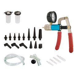 KS Tools KFZ Druck- und Unterdruckpumpen-Satz, 7-teilig