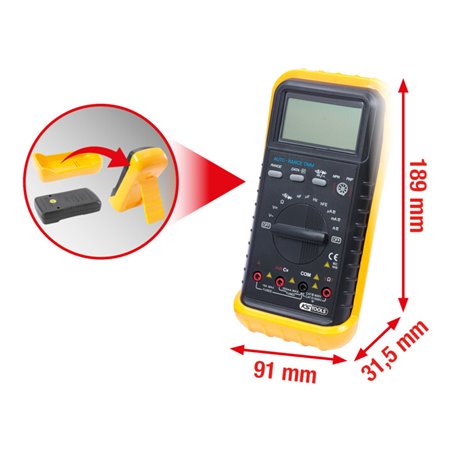 KS Tools KFZ Multimeter mit Induktionspinzette