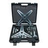 KS Tools SAC Kupplungswerkzeug-Satz (3-und 4-Loch-Teilung), 37-teilig