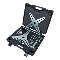 KS Tools SAC Kupplungswerkzeug-Satz (3-und 4-Loch-Teilung), 37-teilig