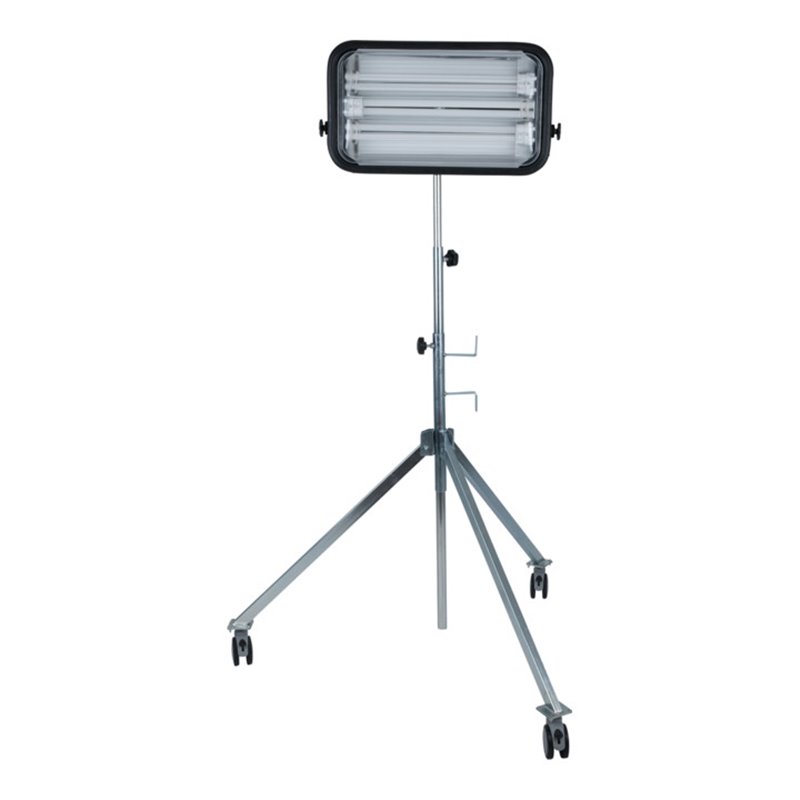 KS Tools Profi-Kaltlicht-Arbeitslampe 108 Watt mit Teleskop-Stativ