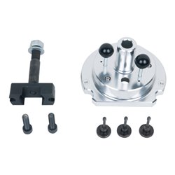 KS Tools Montagewerkzeug-Satz für Dichtflansch mit Geberrad, 7-teilig