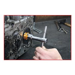 KS Tools Universal Ventilfräser-Satz zur Ventilsitzbearbeitung, 11-teilig