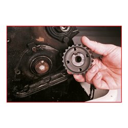 KS Tools Planfräsvorrichtung für Kurbelwellen-Passfläche, 4-teilig