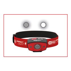 KS Tools perfectLight Kopflampe mit Bewegungssensor 120 Lumen