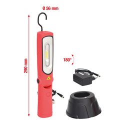 KS Tools LEDMAX POWER STRIPE LED-Akku-Arbeitslampe, knickbar