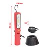 KS Tools LEDMAX POWER STRIPE LED-Akku-Arbeitslampe, knickbar