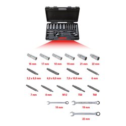 KS Tools Universal Stoßdämpfer-Basis-Werkzeug-Satz, 18-tlg.